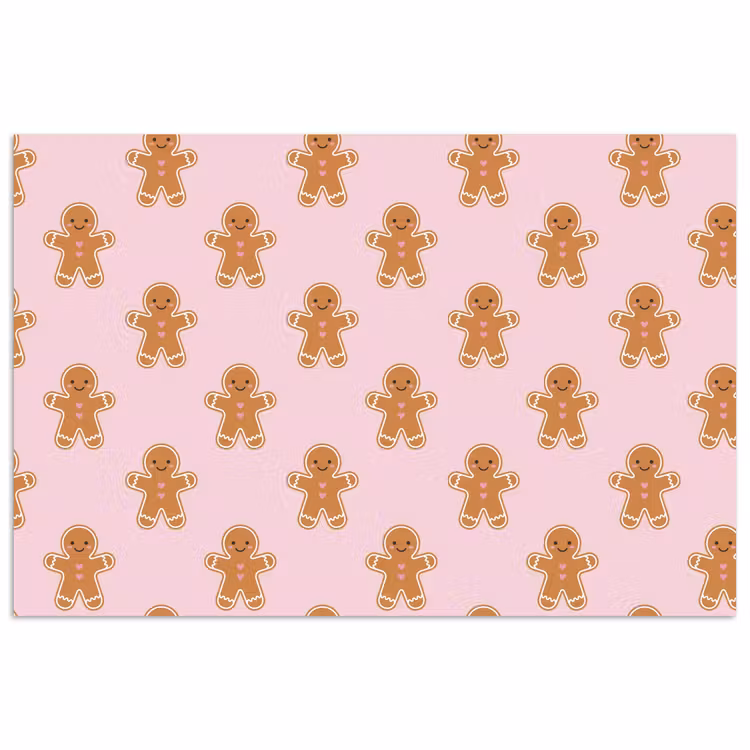 Poster - Lebkuchen – Weihnachten – Rosa — 1