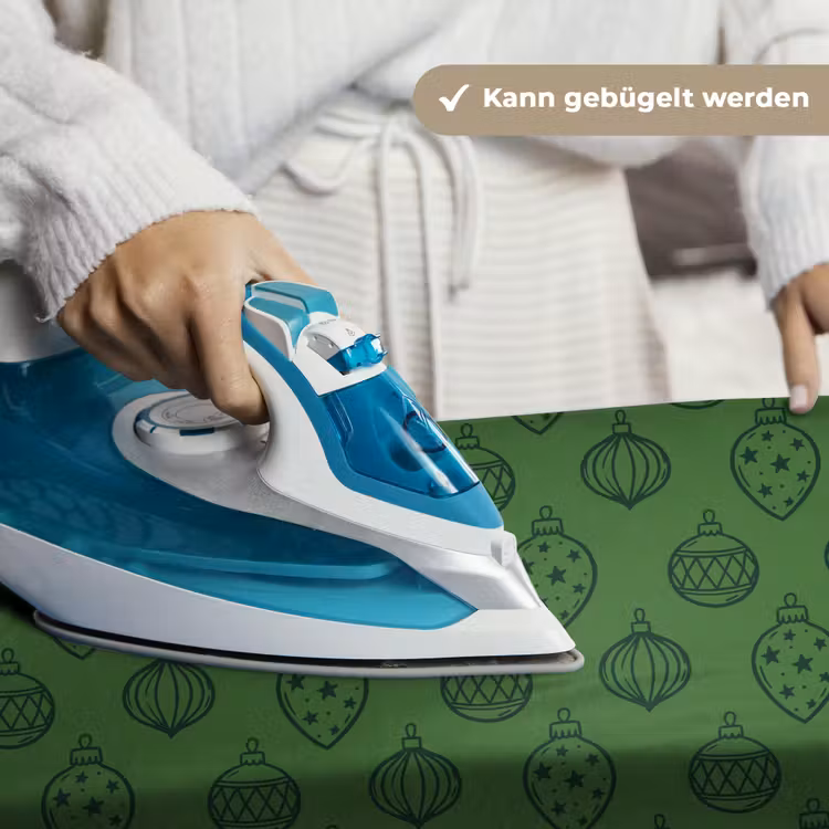 Wandteppich - Weihnachtskugel – Weihnachten – Grün — 10