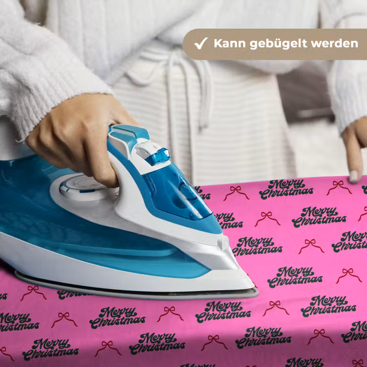 Wandteppich - Text – Neon – Rosa – Weihnachten — 10