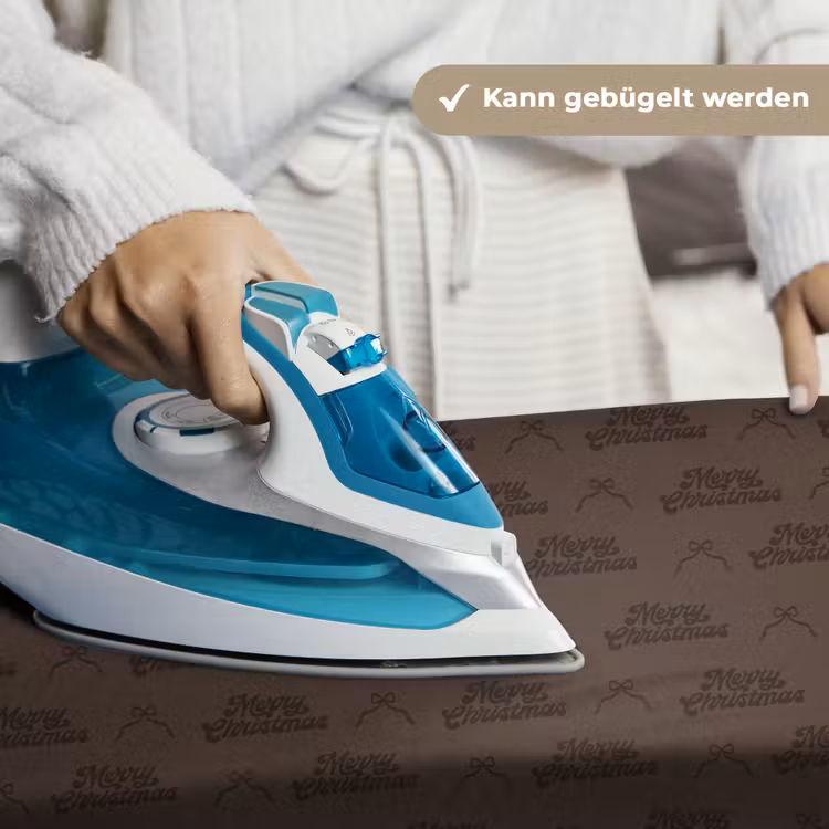 Wandteppich - Text – Schleife – Braun — 10