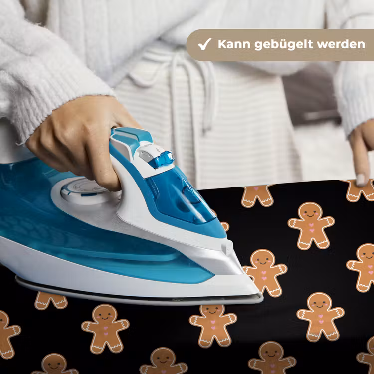Wandteppich - Lebkuchen – Weihnachten – Schwarz — 10