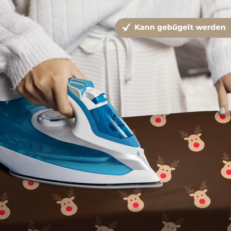 Wandteppich - Rentiere – Weihnachten – Braun — 10