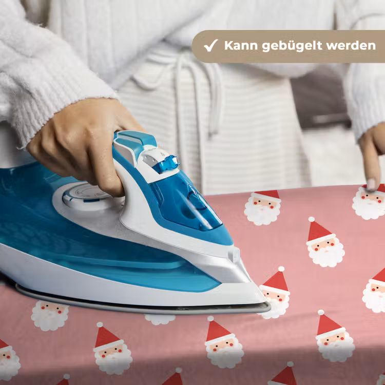 Wandteppich - Weihnachten – Weihnachtsmann – Rosa — 10