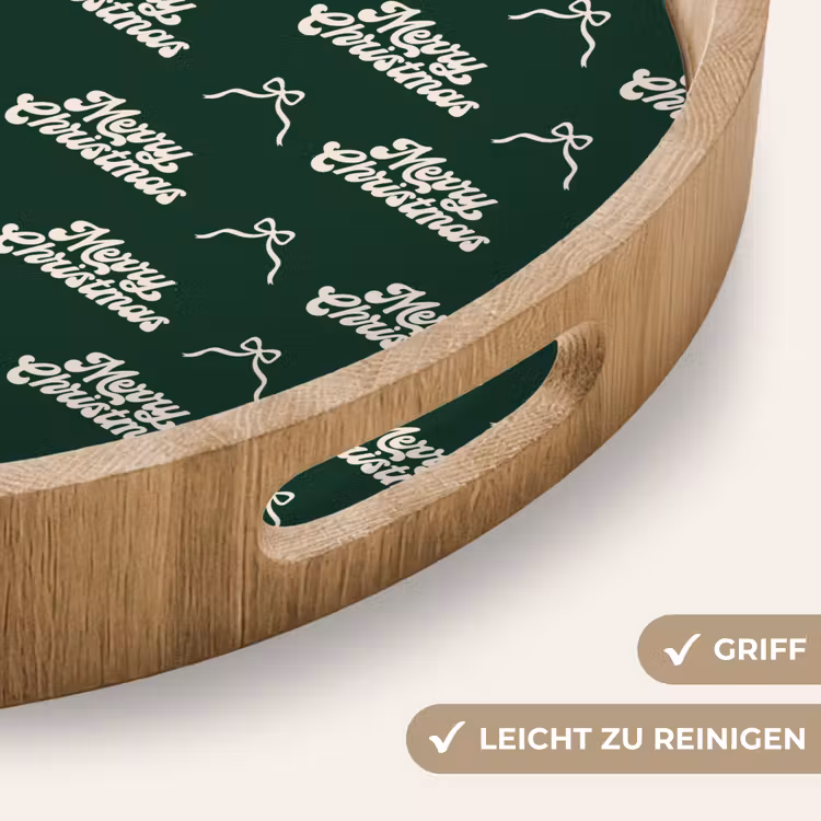 Tablett - Text – Grün – Weiß – Text — 5