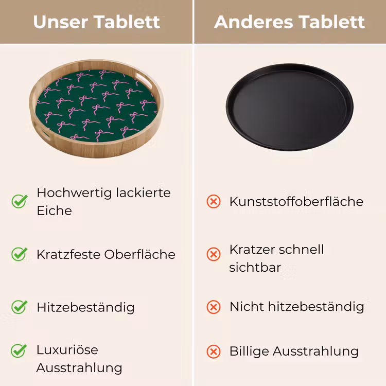 Tablett - Weihnachten – Neon – Grün – Schleife — 3