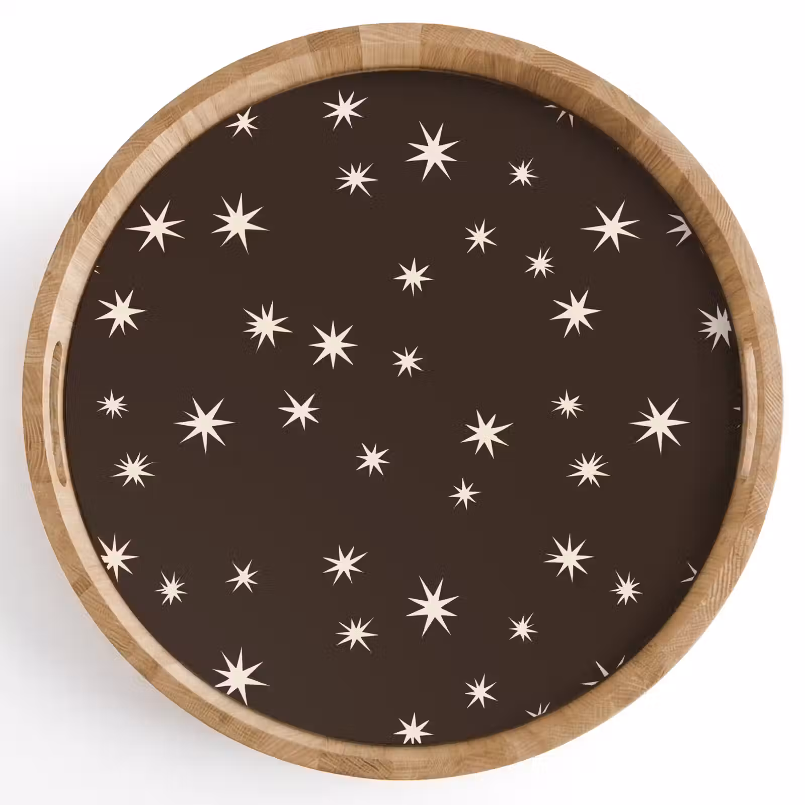 Tablett - Braun – Stern – Weihnachten — 1