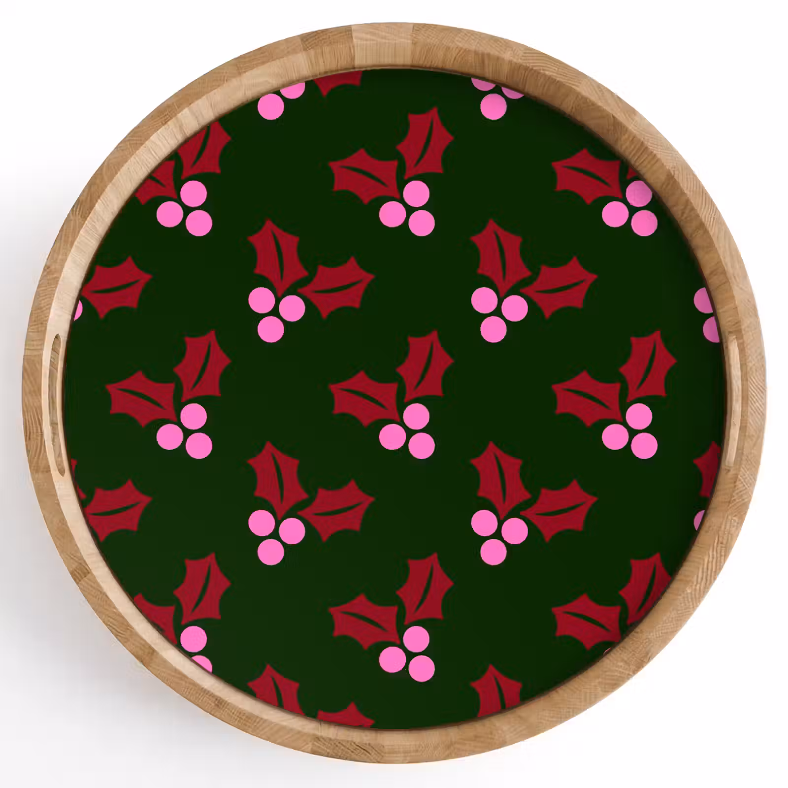 Tablett - Neon – Stechpalme – Weihnachten — 1