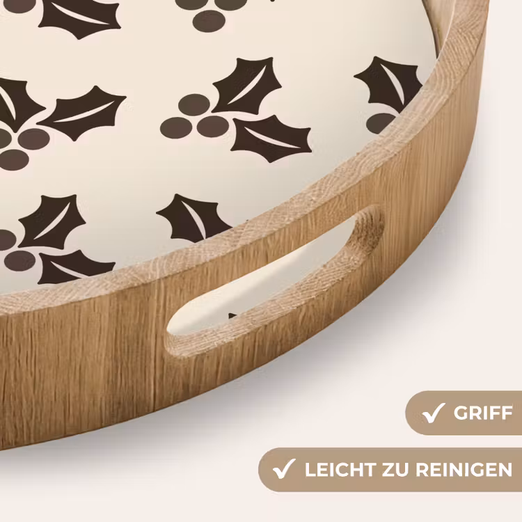 Tablett - Hult – Braun – Weihnachten — 5