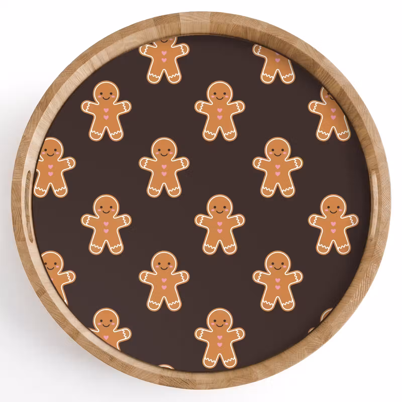 Tablett - Lebkuchen – Braun – Weihnachten — 1
