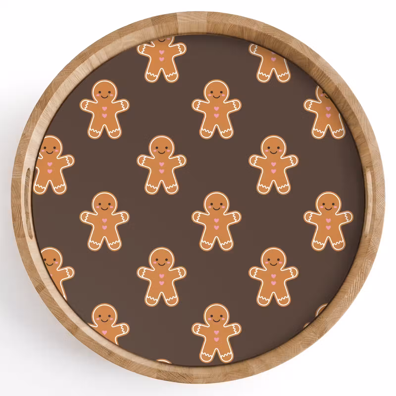 Tablett - Lebkuchen – Weihnachten – Braun — 1