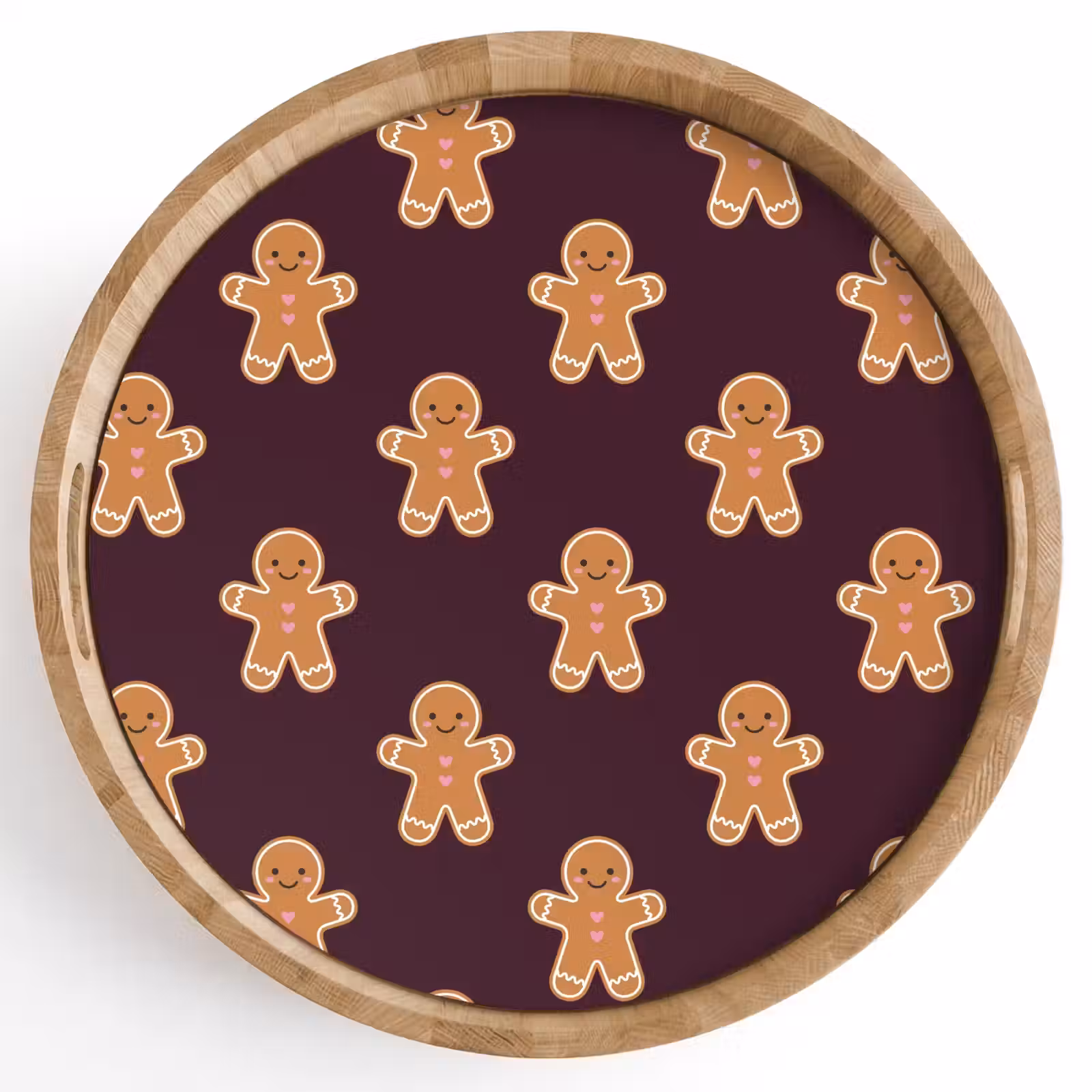 Tablett - Lebkuchen – Weihnachten – Burgund — 1