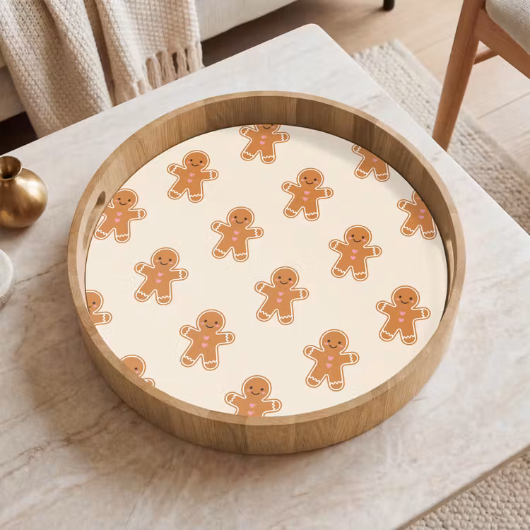 Tablett - Lebkuchen – Weihnachten – Creme — 2