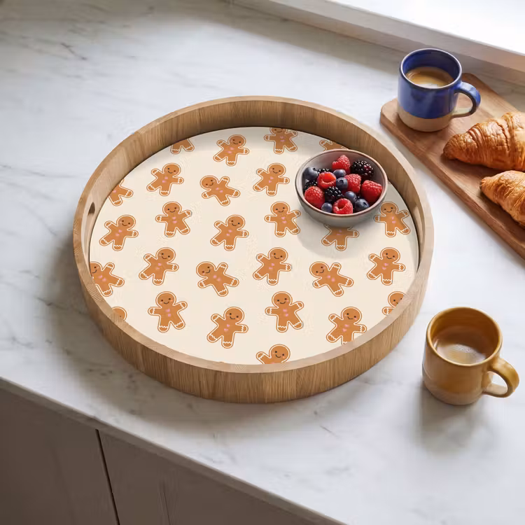 Tablett - Lebkuchen – Weihnachten – Creme — 4