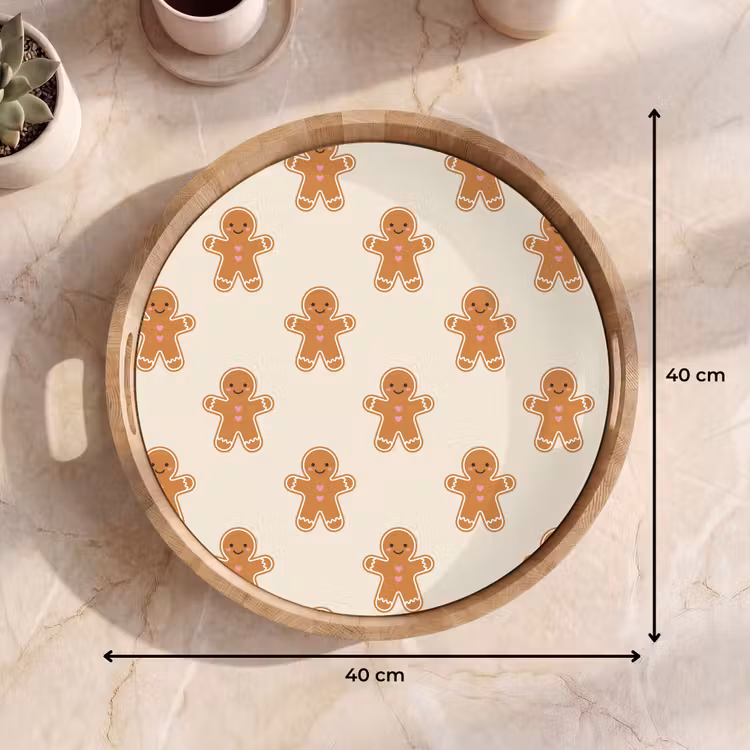 Tablett - Lebkuchen – Weihnachten – Creme — 9