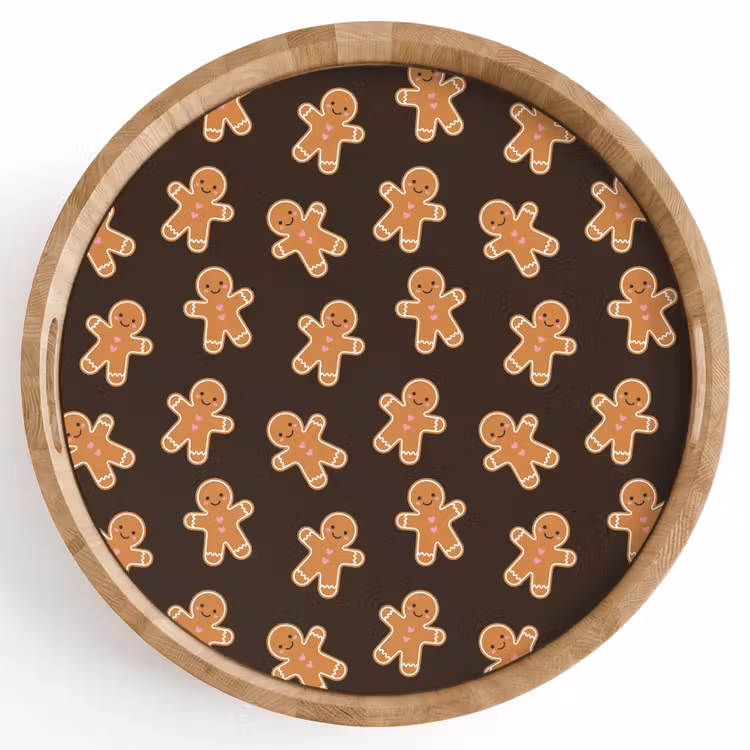 Tablett - Braun – Pfefferkuchen – Weihnachten — 1
