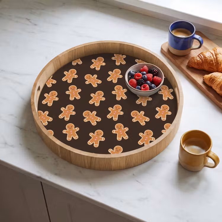 Tablett - Braun – Pfefferkuchen – Weihnachten — 4