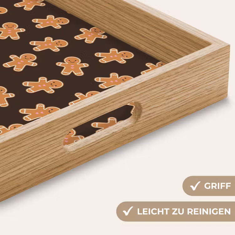 Tablett - Braun – Pfefferkuchen – Weihnachten — 5