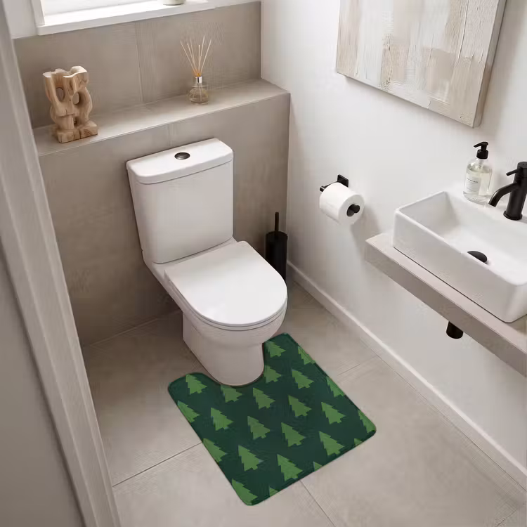 WC Vorleger - Weihnachtsbaum – Grün – Weihnachten — 6