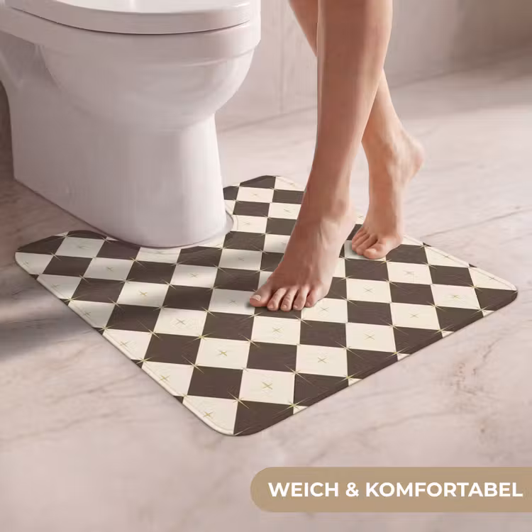 WC Vorleger - Stern – Braun – Weiß – Weihnachten — 5