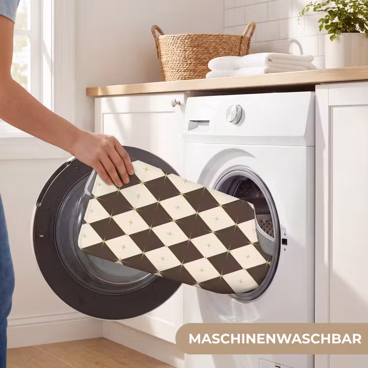 WC Vorleger - Stern – Braun – Weiß – Weihnachten — 7