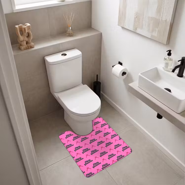 WC Vorleger - Text – Neon – Rosa – Weihnachten — 6