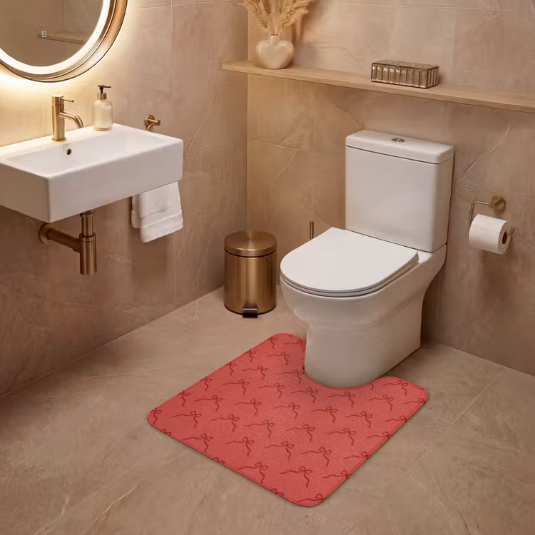 WC Vorleger - Schleife – Rot – Weihnachten — 4