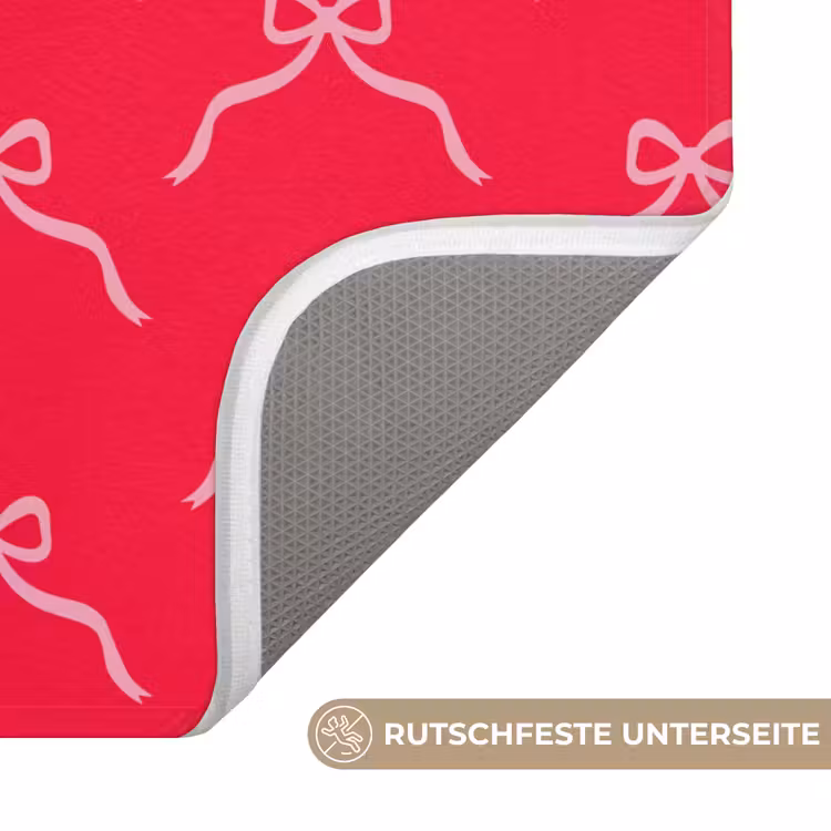WC Vorleger - Schleife – Rot – Weihnachten — 3