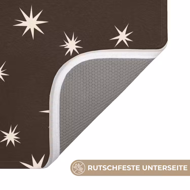 WC Vorleger - Braun – Stern – Weihnachten — 3