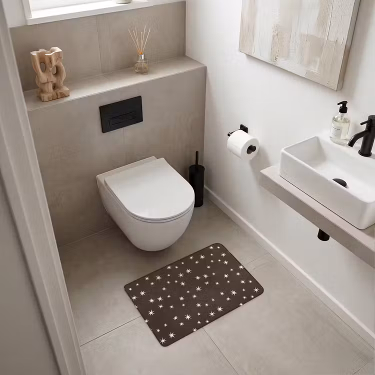 WC Vorleger - Braun – Stern – Weihnachten — 6