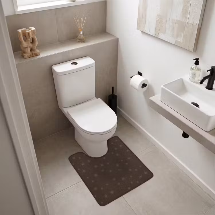 WC Vorleger - Braun – Sterne – Weihnachten — 6