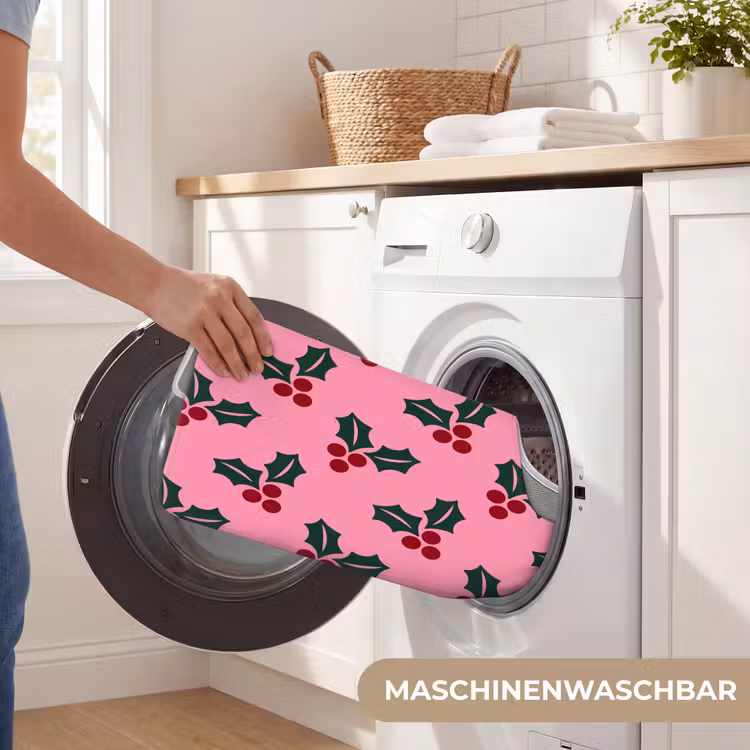 WC Vorleger - Rosa – Weihnachten – Stechpalme — 7