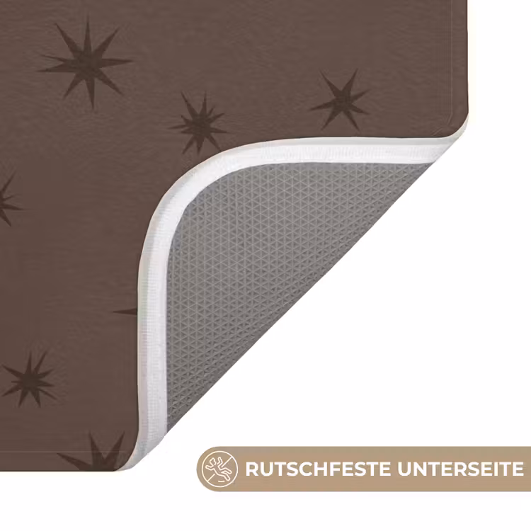 WC Vorleger - Stern – Braun – Weihnachten — 3