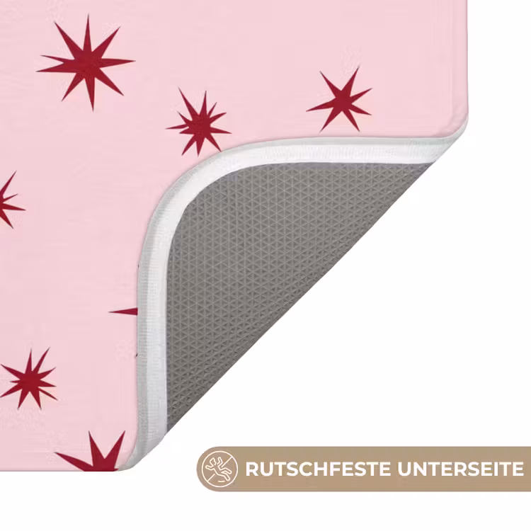 WC Vorleger - Stern – Rosa – Rot — 3