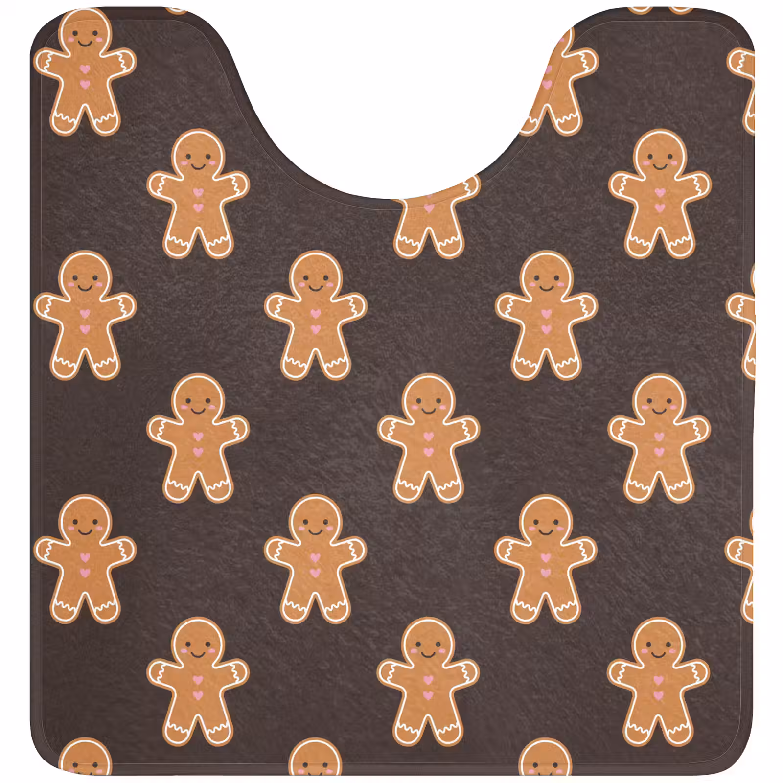WC Vorleger - Lebkuchen – Braun – Weihnachten — 1
