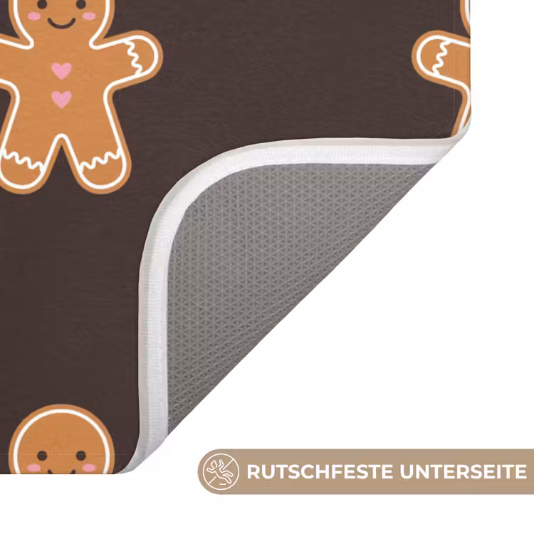 WC Vorleger - Lebkuchen – Braun – Weihnachten — 3