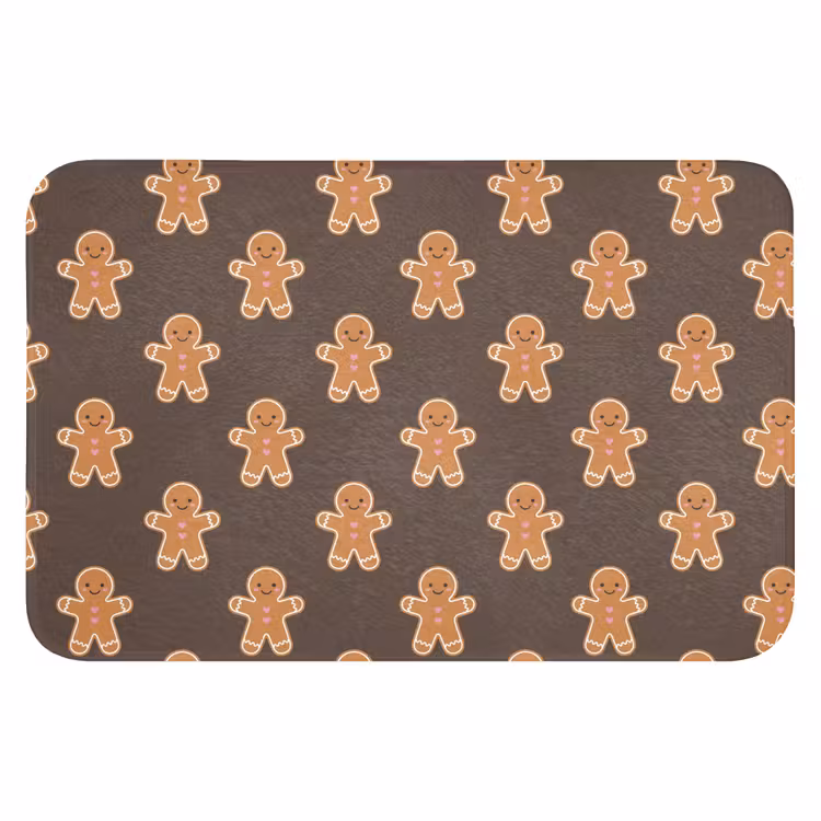 WC Vorleger - Lebkuchen – Weihnachten – Braun — 1