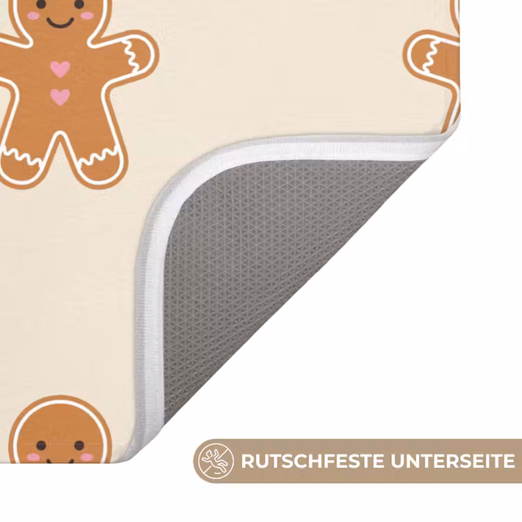 WC Vorleger - Lebkuchen – Weihnachten – Creme — 3