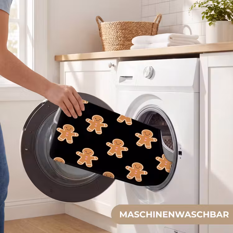WC Vorleger - Lebkuchen – Weihnachten – Schwarz — 7
