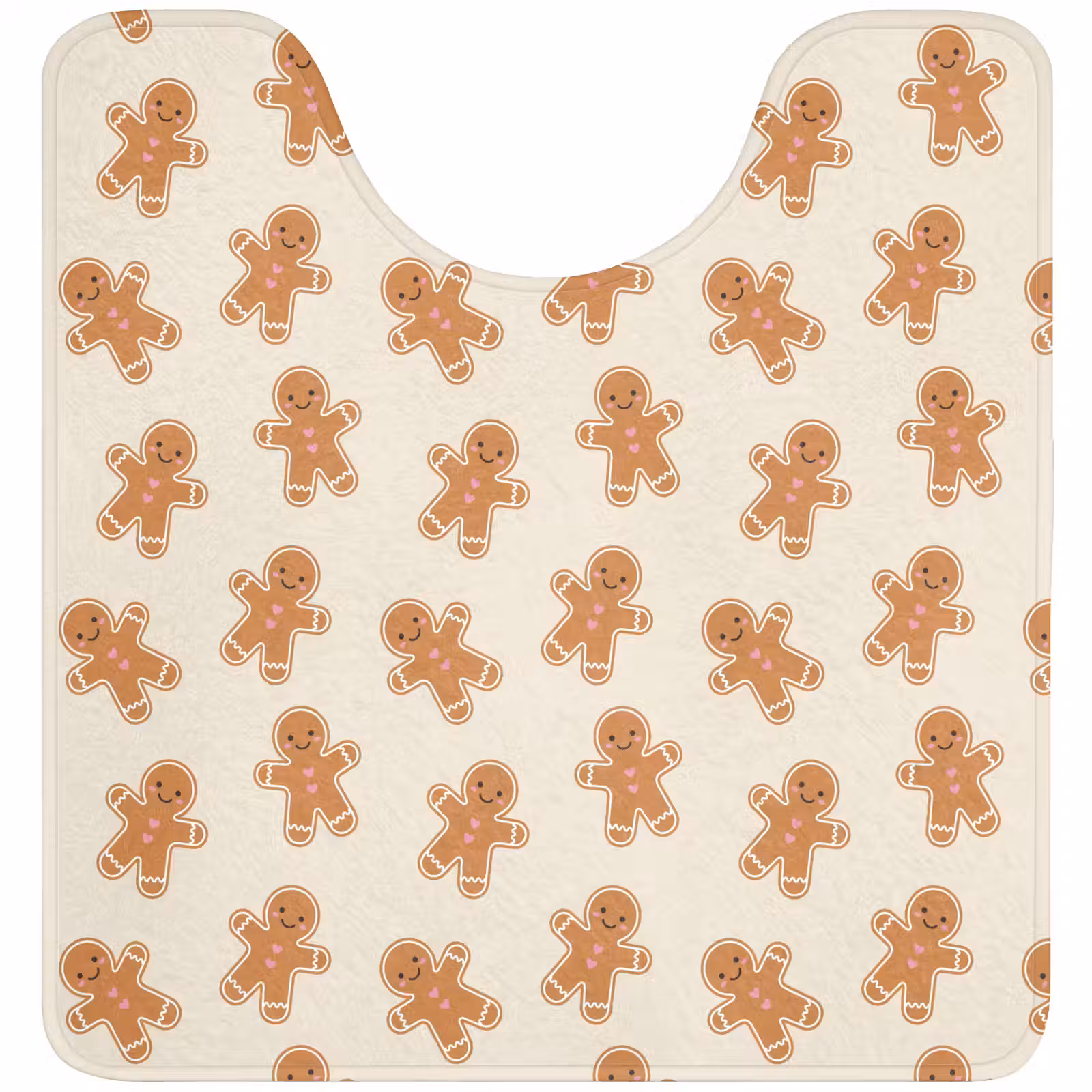 WC Vorleger - Lebkuchen – Weihnachten – Creme — 1