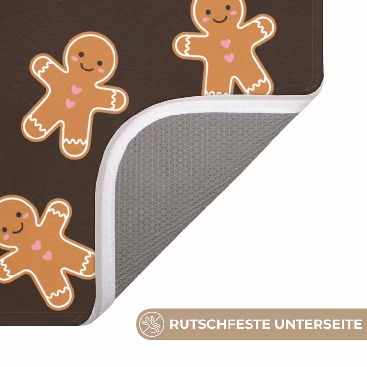 WC Vorleger - Braun – Pfefferkuchen – Weihnachten — 3