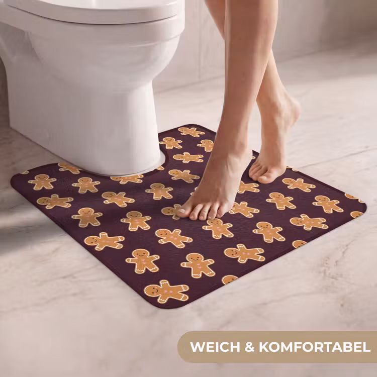 WC Vorleger - Burgudy – Pfefferkuchen – Weihnachten — 5