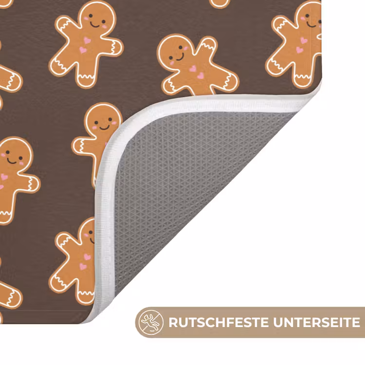 WC Vorleger - Lebkuchen – Weihnachten – Braun — 3