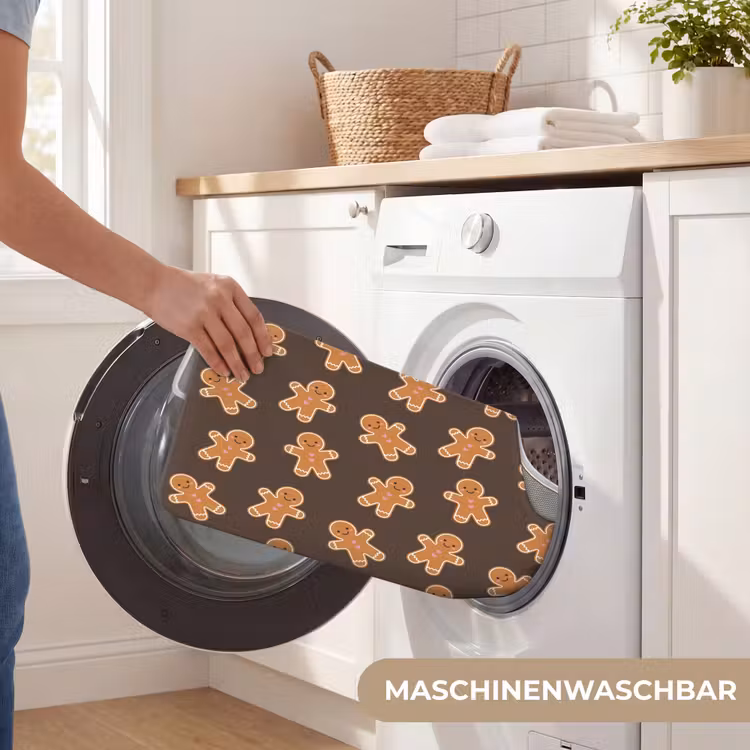 WC Vorleger - Lebkuchen – Weihnachten – Braun — 7
