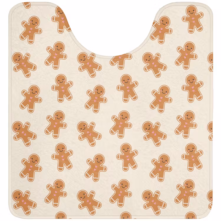 WC Vorleger - Lebkuchen – Weihnachten – Creme — 1