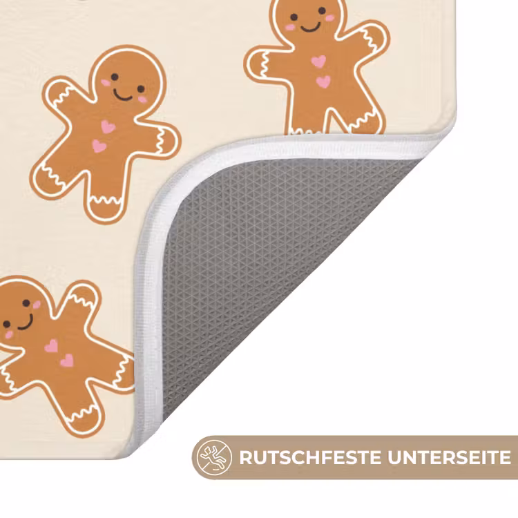 WC Vorleger - Lebkuchen – Weihnachten – Creme — 3