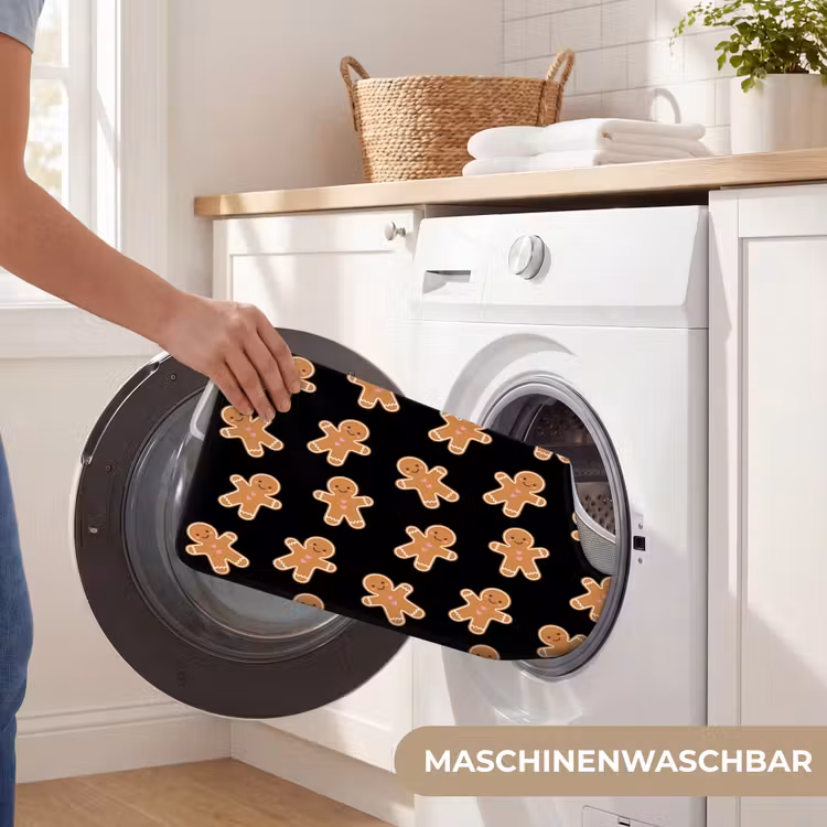 WC Vorleger - Lebkuchen – Weihnachten – Schwarz – Braun — 7