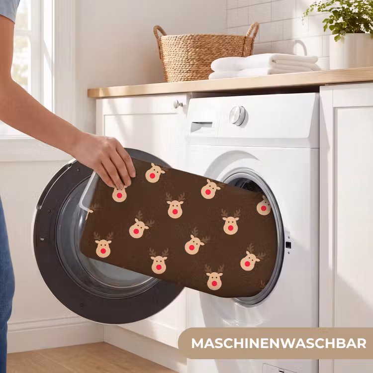 WC Vorleger - Rentiere – Weihnachten – Braun — 5