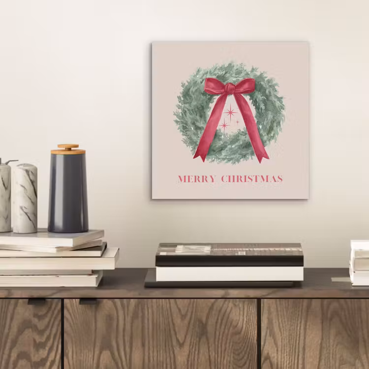 Alu-Dibond-Bild - Winter – Weihnachten – Text — 2