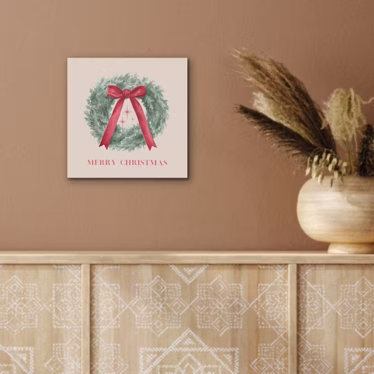 Alu-Dibond-Bild - Winter – Weihnachten – Text — 5