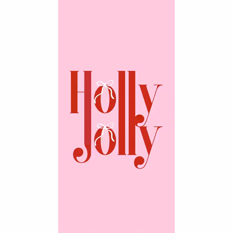 Tapete - Weihnachten – Text – Rot – Rosa — 2